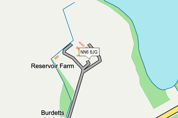 NN6 6JG map - OS OpenMap – Local (Ordnance Survey) NN6 6JG map - OS OpenMap – Local (Ordnance Survey)