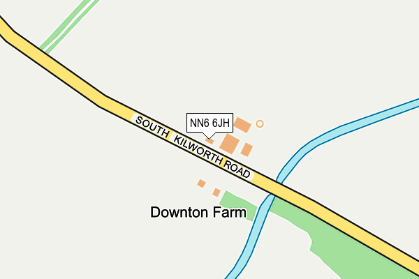 NN6 6JH map - OS OpenMap – Local (Ordnance Survey) NN6 6JH map - OS OpenMap – Local (Ordnance Survey)