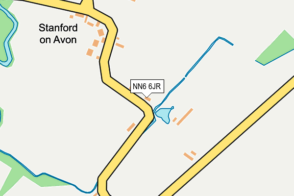 NN6 6JR map - OS OpenMap – Local (Ordnance Survey) NN6 6JR map - OS OpenMap – Local (Ordnance Survey)