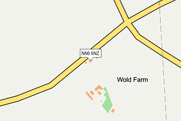 NN6 6NZ map - OS OpenMap – Local (Ordnance Survey) NN6 6NZ map - OS OpenMap – Local (Ordnance Survey)
