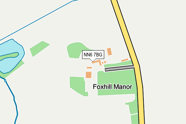 NN6 7BG map - OS OpenMap – Local (Ordnance Survey) NN6 7BG map - OS OpenMap – Local (Ordnance Survey)