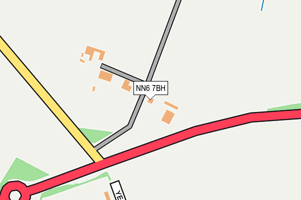 NN6 7BH map - OS OpenMap – Local (Ordnance Survey) NN6 7BH map - OS OpenMap – Local (Ordnance Survey)