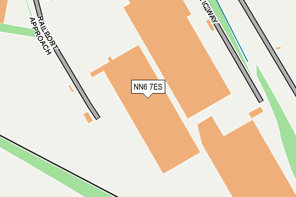 NN6 7ES map - OS OpenMap – Local (Ordnance Survey) NN6 7ES map - OS OpenMap – Local (Ordnance Survey)