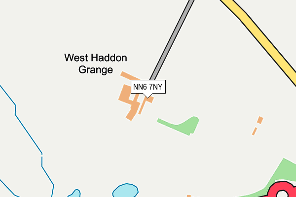 NN6 7NY map - OS OpenMap – Local (Ordnance Survey) NN6 7NY map - OS OpenMap – Local (Ordnance Survey)