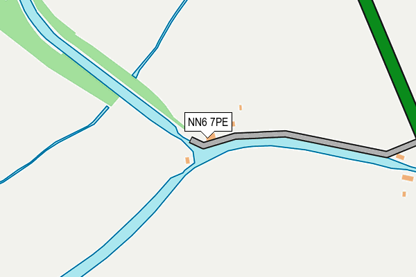 NN6 7PE map - OS OpenMap – Local (Ordnance Survey) NN6 7PE map - OS OpenMap – Local (Ordnance Survey)