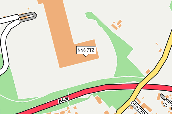 NN6 7TZ map - OS OpenMap – Local (Ordnance Survey) NN6 7TZ map - OS OpenMap – Local (Ordnance Survey)