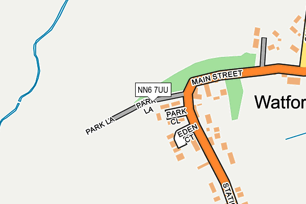 NN6 7UU map - OS OpenMap – Local (Ordnance Survey) NN6 7UU map - OS OpenMap – Local (Ordnance Survey)