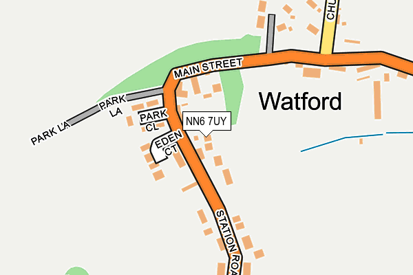 NN6 7UY map - OS OpenMap – Local (Ordnance Survey) NN6 7UY map - OS OpenMap – Local (Ordnance Survey)
