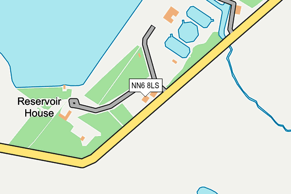 NN6 8LS map - OS OpenMap – Local (Ordnance Survey) NN6 8LS map - OS OpenMap – Local (Ordnance Survey)