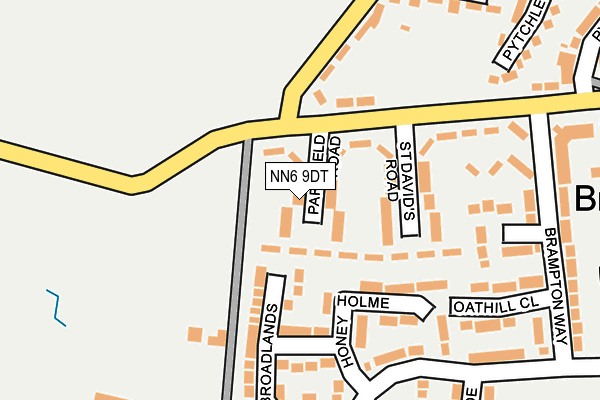 NN6 9DT map - OS OpenMap – Local (Ordnance Survey) NN6 9DT map - OS OpenMap – Local (Ordnance Survey)