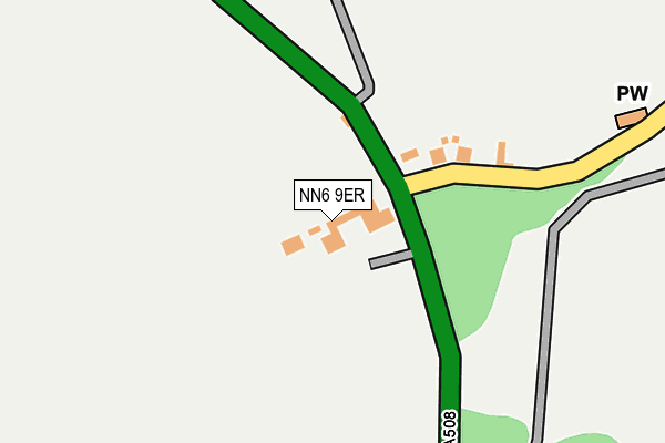 NN6 9ER map - OS OpenMap – Local (Ordnance Survey) NN6 9ER map - OS OpenMap – Local (Ordnance Survey)