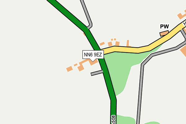 NN6 9EZ map - OS OpenMap – Local (Ordnance Survey) NN6 9EZ map - OS OpenMap – Local (Ordnance Survey)