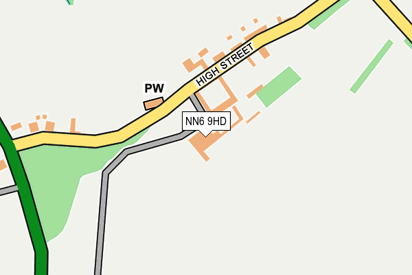 NN6 9HD map - OS OpenMap – Local (Ordnance Survey) NN6 9HD map - OS OpenMap – Local (Ordnance Survey)