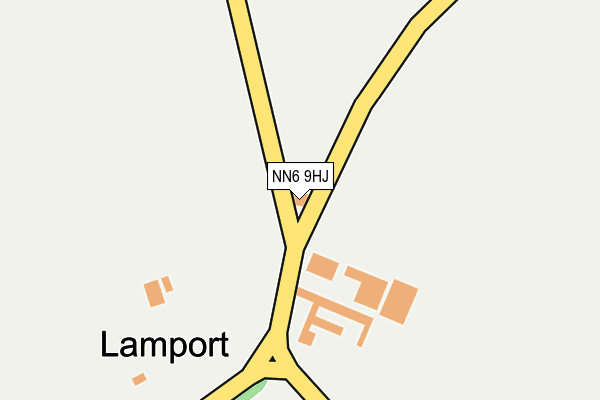 NN6 9HJ map - OS OpenMap – Local (Ordnance Survey) NN6 9HJ map - OS OpenMap – Local (Ordnance Survey)