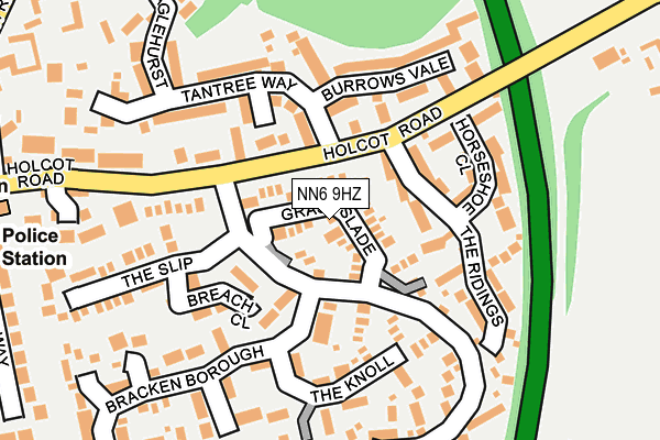 NN6 9HZ map - OS OpenMap – Local (Ordnance Survey) NN6 9HZ map - OS OpenMap – Local (Ordnance Survey)