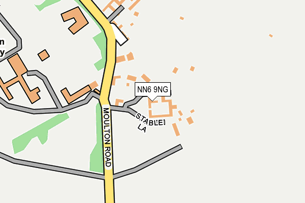 NN6 9NG map - OS OpenMap – Local (Ordnance Survey) NN6 9NG map - OS OpenMap – Local (Ordnance Survey)