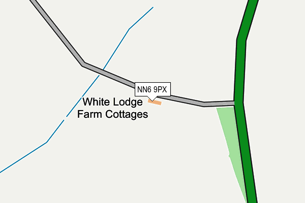 NN6 9PX map - OS OpenMap – Local (Ordnance Survey) NN6 9PX map - OS OpenMap – Local (Ordnance Survey)
