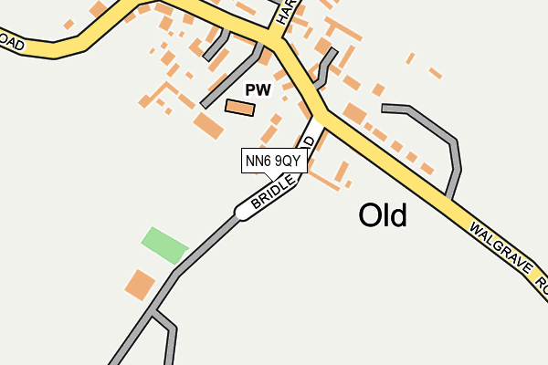 NN6 9QY map - OS OpenMap – Local (Ordnance Survey) NN6 9QY map - OS OpenMap – Local (Ordnance Survey)