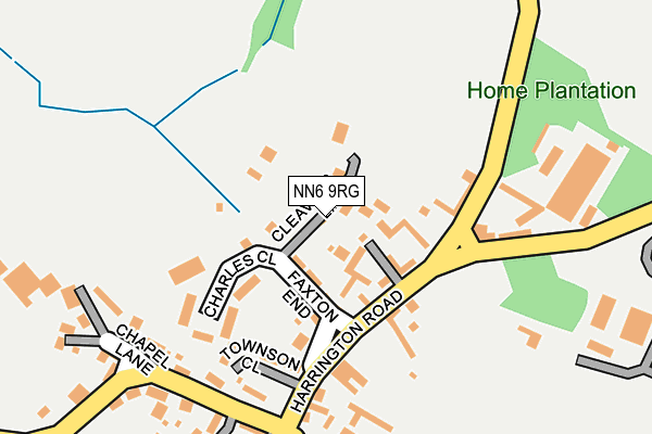 NN6 9RG map - OS OpenMap – Local (Ordnance Survey) NN6 9RG map - OS OpenMap – Local (Ordnance Survey)