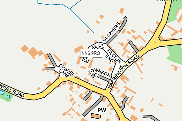 NN6 9RQ map - OS OpenMap – Local (Ordnance Survey) NN6 9RQ map - OS OpenMap – Local (Ordnance Survey)