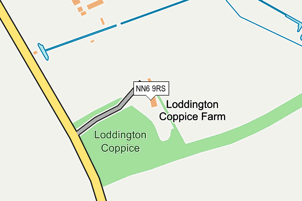 NN6 9RS map - OS OpenMap – Local (Ordnance Survey) NN6 9RS map - OS OpenMap – Local (Ordnance Survey)