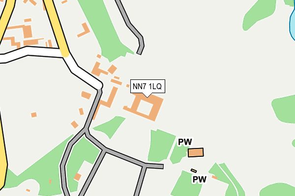 NN7 1LQ map - OS OpenMap – Local (Ordnance Survey) NN7 1LQ map - OS OpenMap – Local (Ordnance Survey)