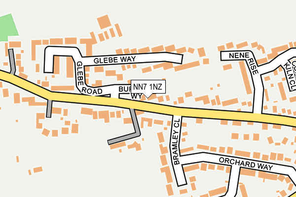 NN7 1NZ map - OS OpenMap – Local (Ordnance Survey) NN7 1NZ map - OS OpenMap – Local (Ordnance Survey)