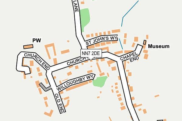 NN7 2DE map - OS OpenMap – Local (Ordnance Survey) NN7 2DE map - OS OpenMap – Local (Ordnance Survey)