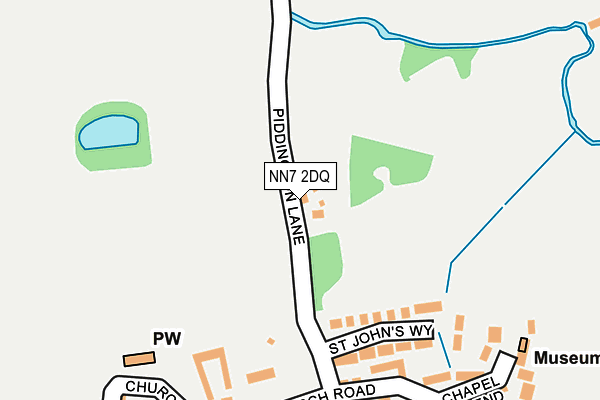 NN7 2DQ map - OS OpenMap – Local (Ordnance Survey) NN7 2DQ map - OS OpenMap – Local (Ordnance Survey)