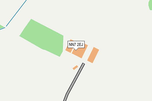 NN7 2EJ map - OS OpenMap – Local (Ordnance Survey) NN7 2EJ map - OS OpenMap – Local (Ordnance Survey)