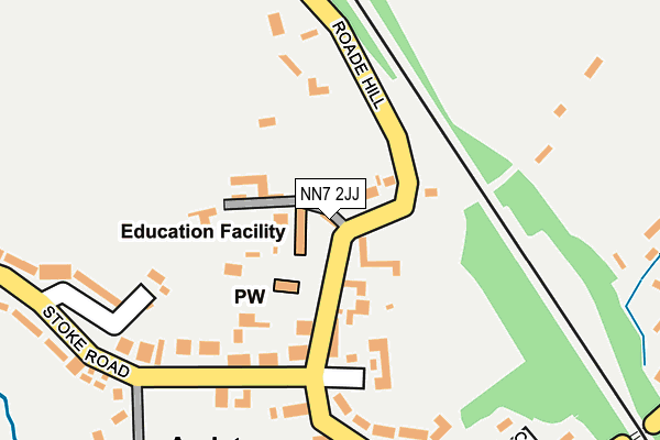 NN7 2JJ map - OS OpenMap – Local (Ordnance Survey) NN7 2JJ map - OS OpenMap – Local (Ordnance Survey)