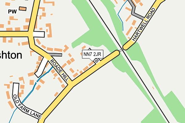 NN7 2JR map - OS OpenMap – Local (Ordnance Survey) NN7 2JR map - OS OpenMap – Local (Ordnance Survey)