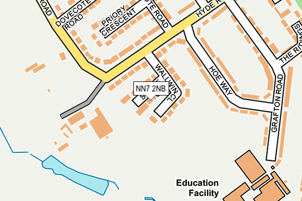 NN7 2NB map - OS OpenMap – Local (Ordnance Survey) NN7 2NB map - OS OpenMap – Local (Ordnance Survey)