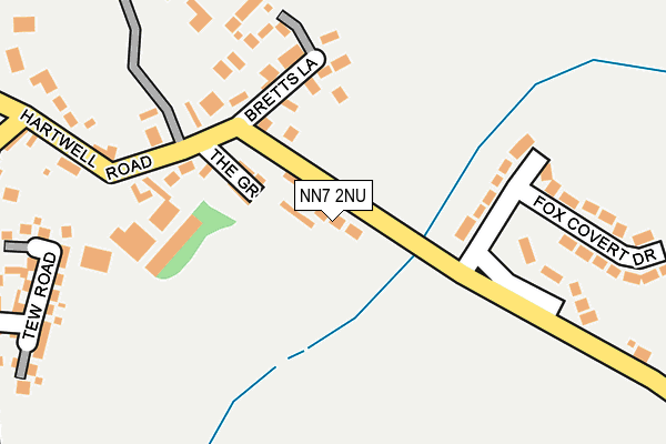 NN7 2NU map - OS OpenMap – Local (Ordnance Survey) NN7 2NU map - OS OpenMap – Local (Ordnance Survey)