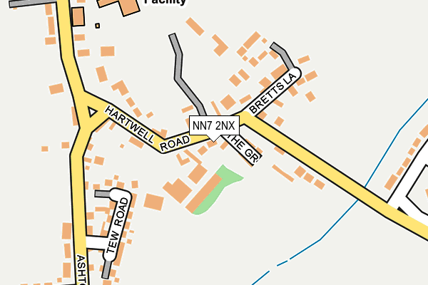 NN7 2NX map - OS OpenMap – Local (Ordnance Survey) NN7 2NX map - OS OpenMap – Local (Ordnance Survey)