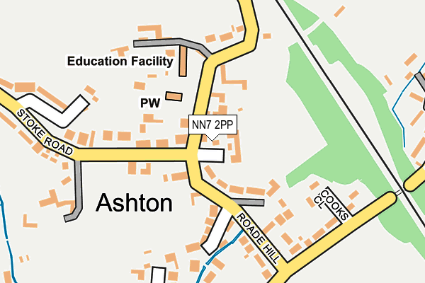 NN7 2PP map - OS OpenMap – Local (Ordnance Survey) NN7 2PP map - OS OpenMap – Local (Ordnance Survey)