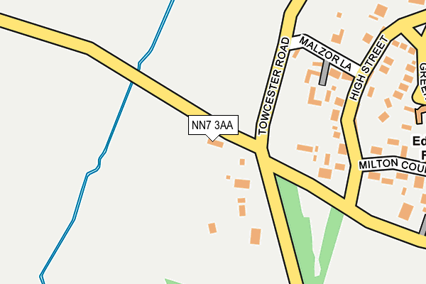 NN7 3AA map - OS OpenMap – Local (Ordnance Survey) NN7 3AA map - OS OpenMap – Local (Ordnance Survey)