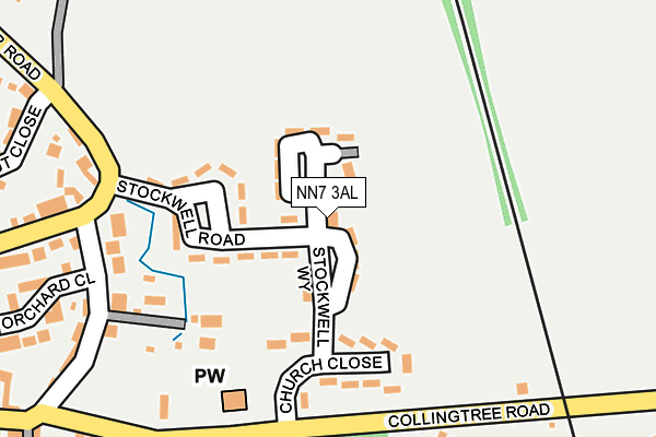 NN7 3AL map - OS OpenMap – Local (Ordnance Survey) NN7 3AL map - OS OpenMap – Local (Ordnance Survey)
