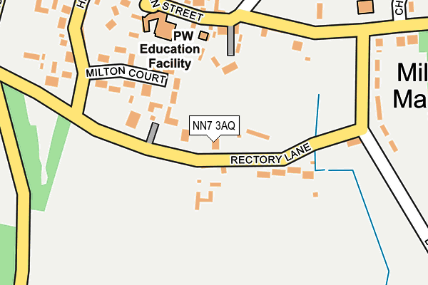 NN7 3AQ map - OS OpenMap – Local (Ordnance Survey) NN7 3AQ map - OS OpenMap – Local (Ordnance Survey)