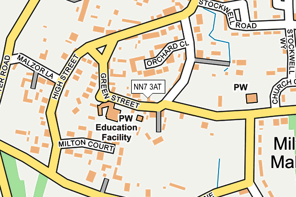 NN7 3AT map - OS OpenMap – Local (Ordnance Survey) NN7 3AT map - OS OpenMap – Local (Ordnance Survey)
