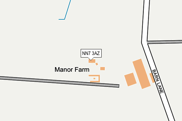 NN7 3AZ map - OS OpenMap – Local (Ordnance Survey) NN7 3AZ map - OS OpenMap – Local (Ordnance Survey)