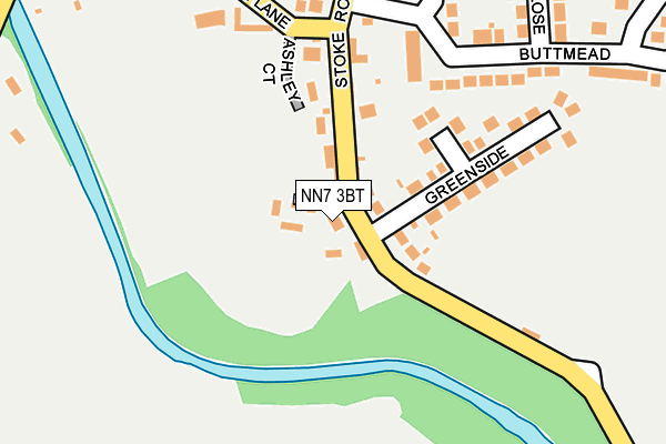 NN7 3BT map - OS OpenMap – Local (Ordnance Survey) NN7 3BT map - OS OpenMap – Local (Ordnance Survey)