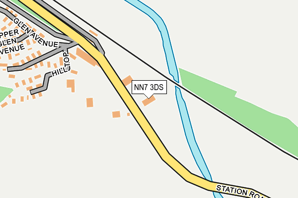 NN7 3DS map - OS OpenMap – Local (Ordnance Survey) NN7 3DS map - OS OpenMap – Local (Ordnance Survey)