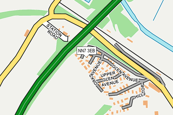 NN7 3EB map - OS OpenMap – Local (Ordnance Survey) NN7 3EB map - OS OpenMap – Local (Ordnance Survey)