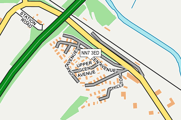 NN7 3ED map - OS OpenMap – Local (Ordnance Survey) NN7 3ED map - OS OpenMap – Local (Ordnance Survey)
