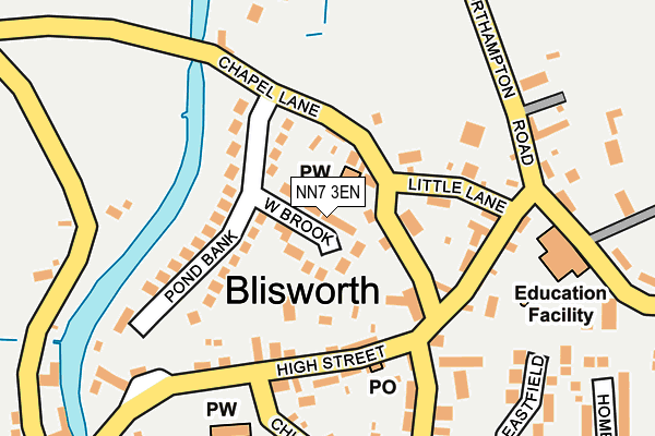 NN7 3EN map - OS OpenMap – Local (Ordnance Survey) NN7 3EN map - OS OpenMap – Local (Ordnance Survey)