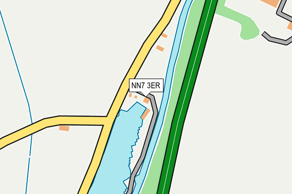 NN7 3ER map - OS OpenMap – Local (Ordnance Survey) NN7 3ER map - OS OpenMap – Local (Ordnance Survey)