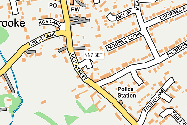 NN7 3ET map - OS OpenMap – Local (Ordnance Survey) NN7 3ET map - OS OpenMap – Local (Ordnance Survey)