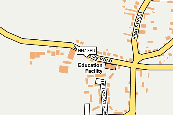NN7 3EU map - OS OpenMap – Local (Ordnance Survey) NN7 3EU map - OS OpenMap – Local (Ordnance Survey)