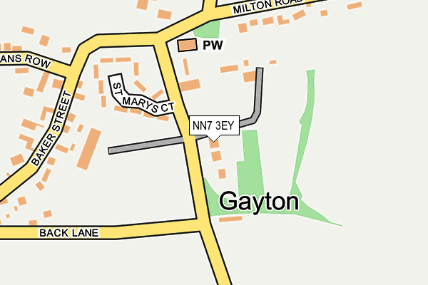 NN7 3EY map - OS OpenMap – Local (Ordnance Survey) NN7 3EY map - OS OpenMap – Local (Ordnance Survey)
